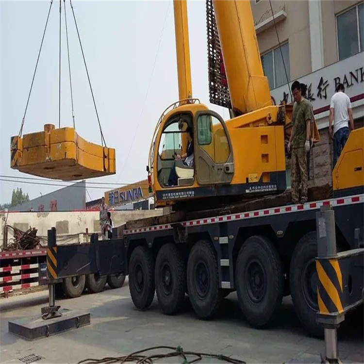 田阳当地吊车出租|机器吊装|75吨|工厂搬迁服务